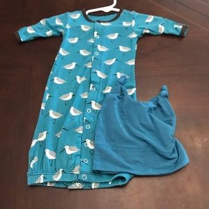 Gown that turns to pants